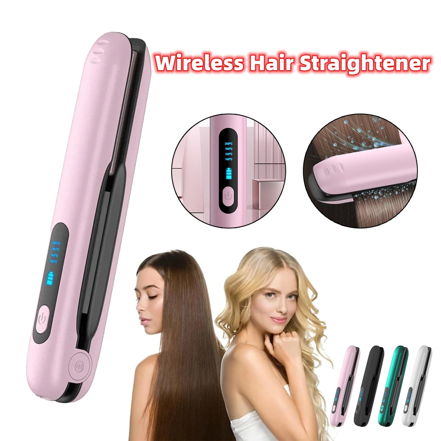 Mabo Wireless Hair Straightener