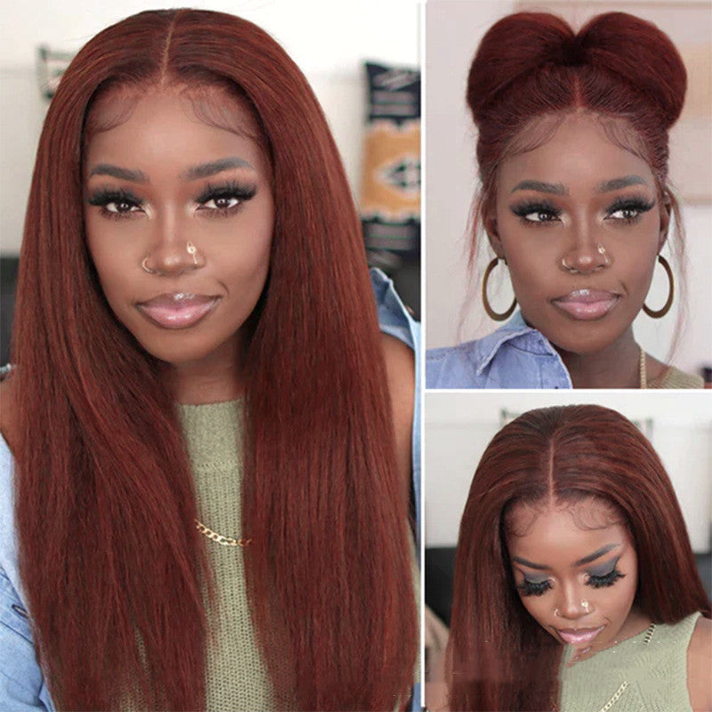 Mabo Brown Long Straight Hair