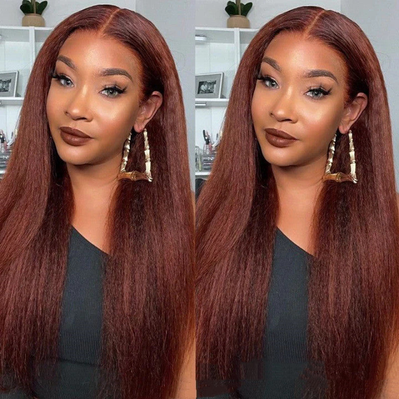 Mabo Brown Long Straight Hair