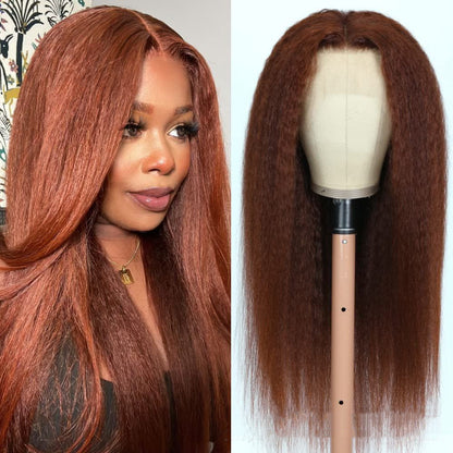Mabo Brown Long Straight Hair